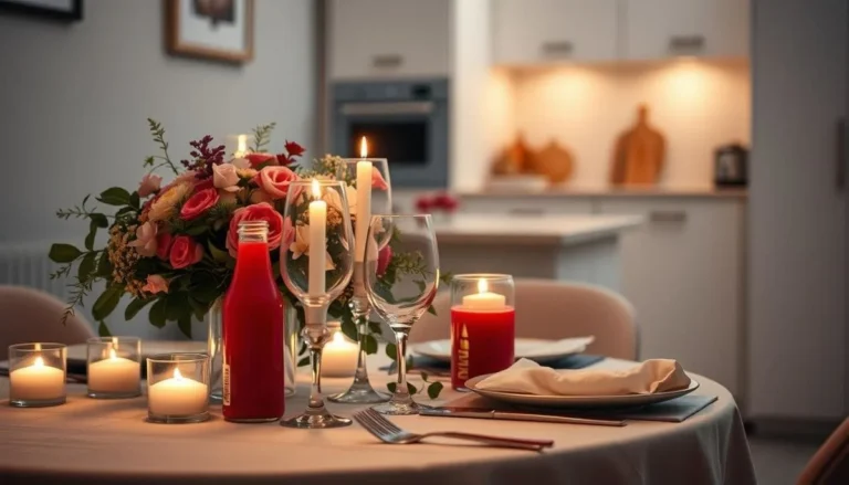 food for a romantic dinner
