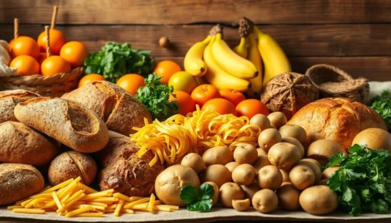 high carb foods