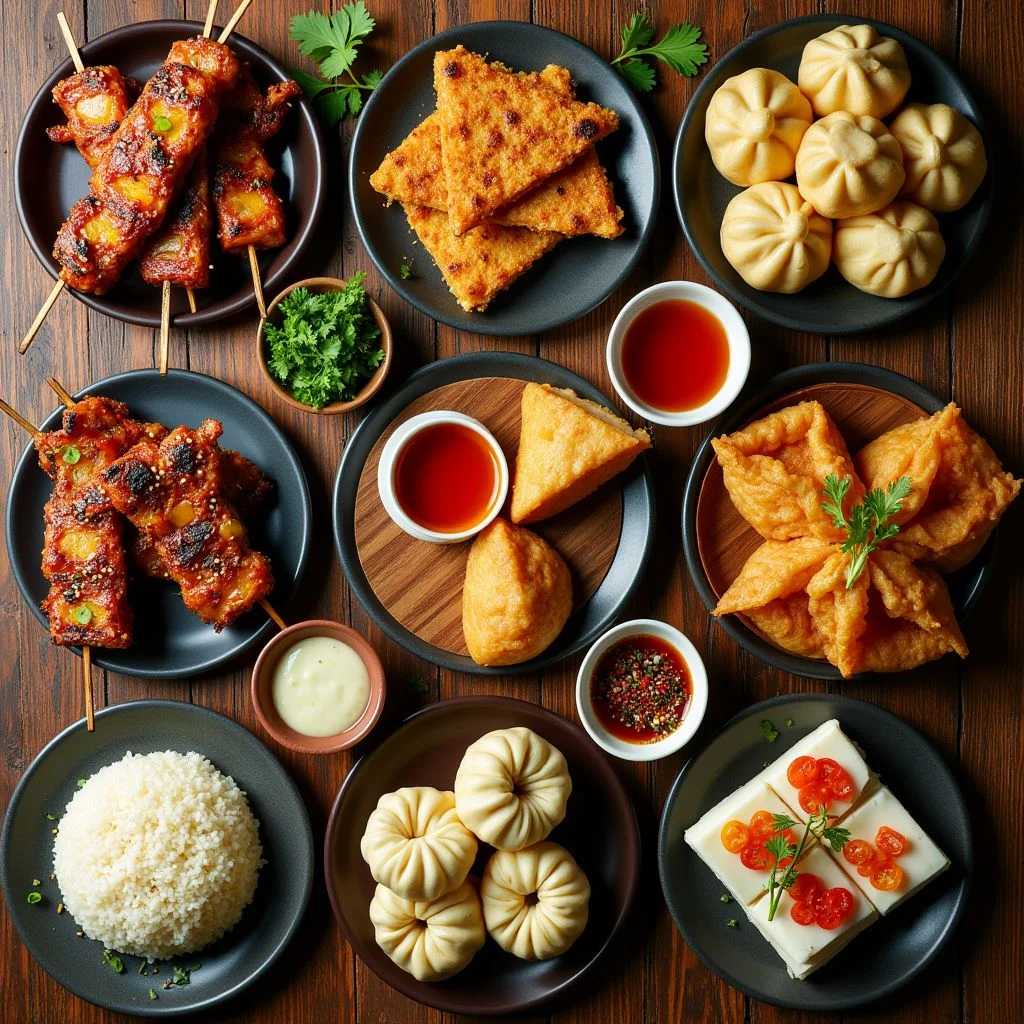 street chinese snacks