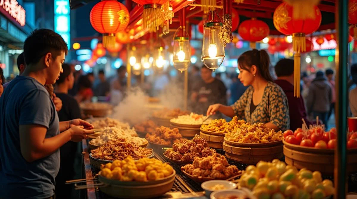 street chinese snacks