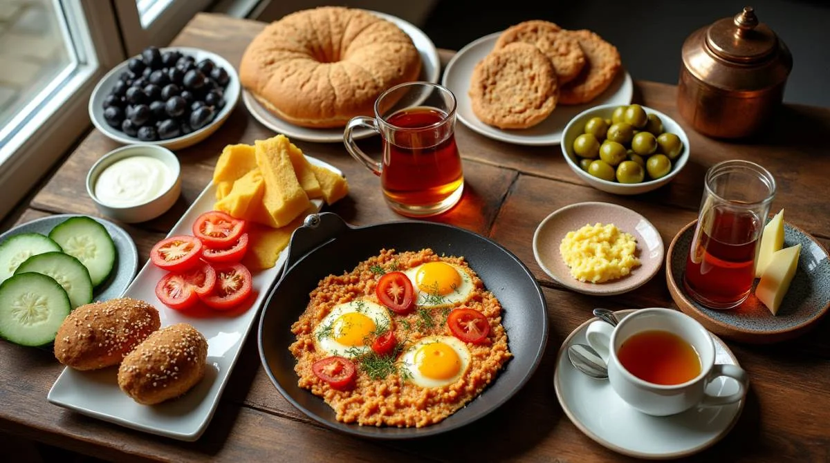 traditional turkish breakfast