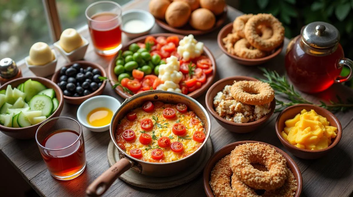 turkish breakfast dishes
