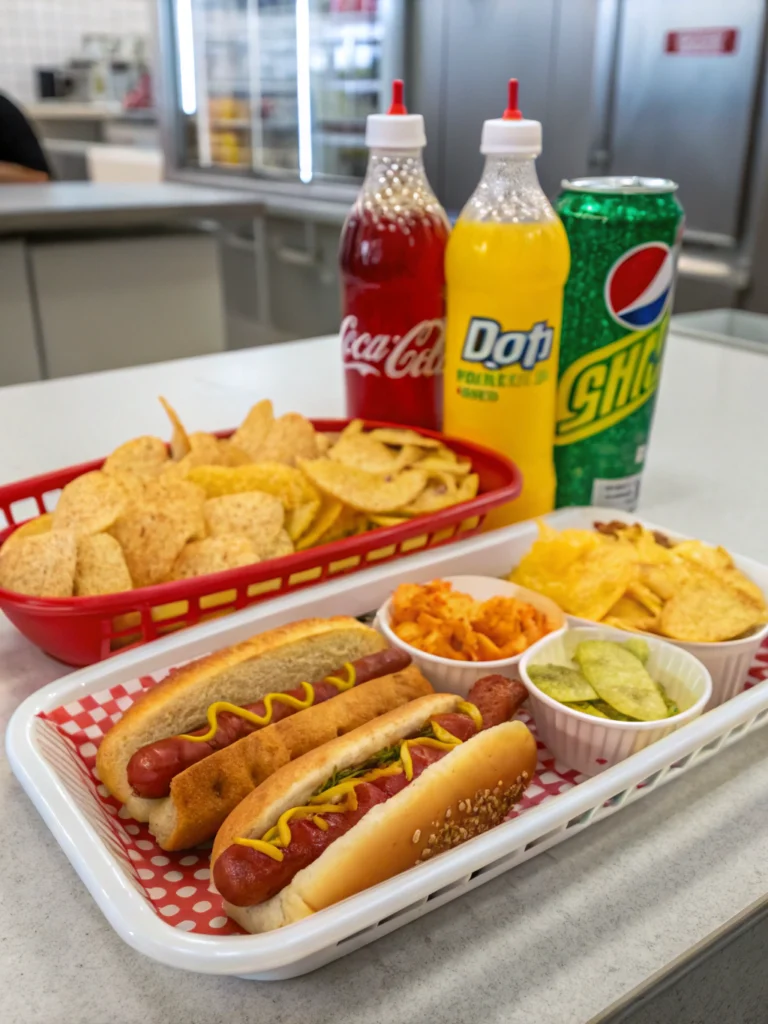gas station food