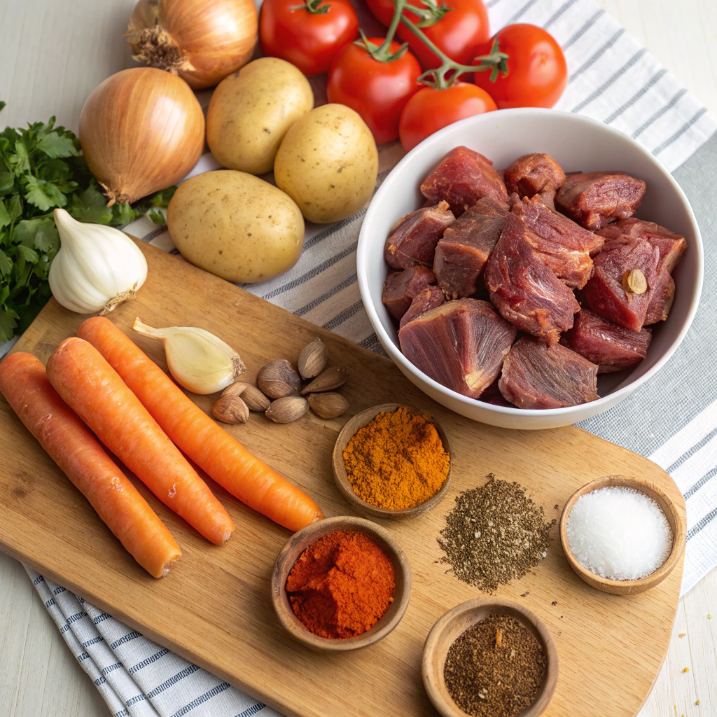 moroccan lamb tagine ingredients