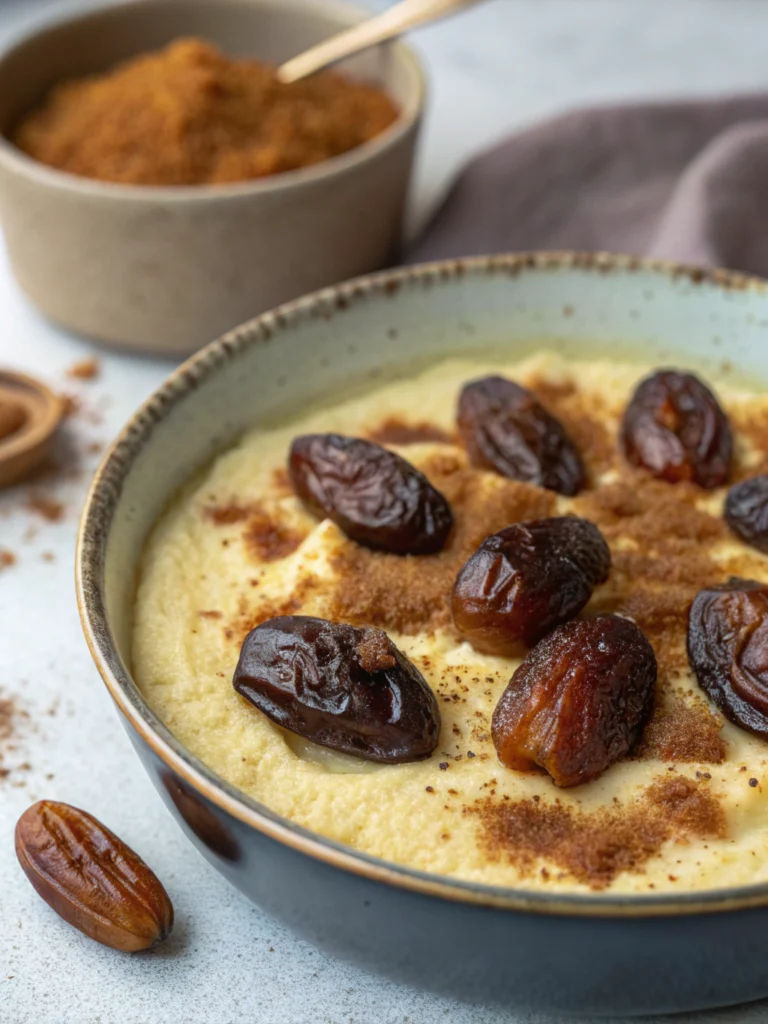 semolina with dates
