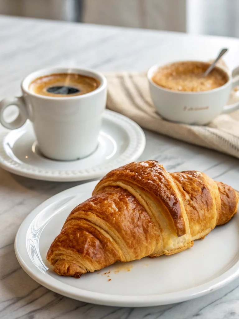 typical french breakfast