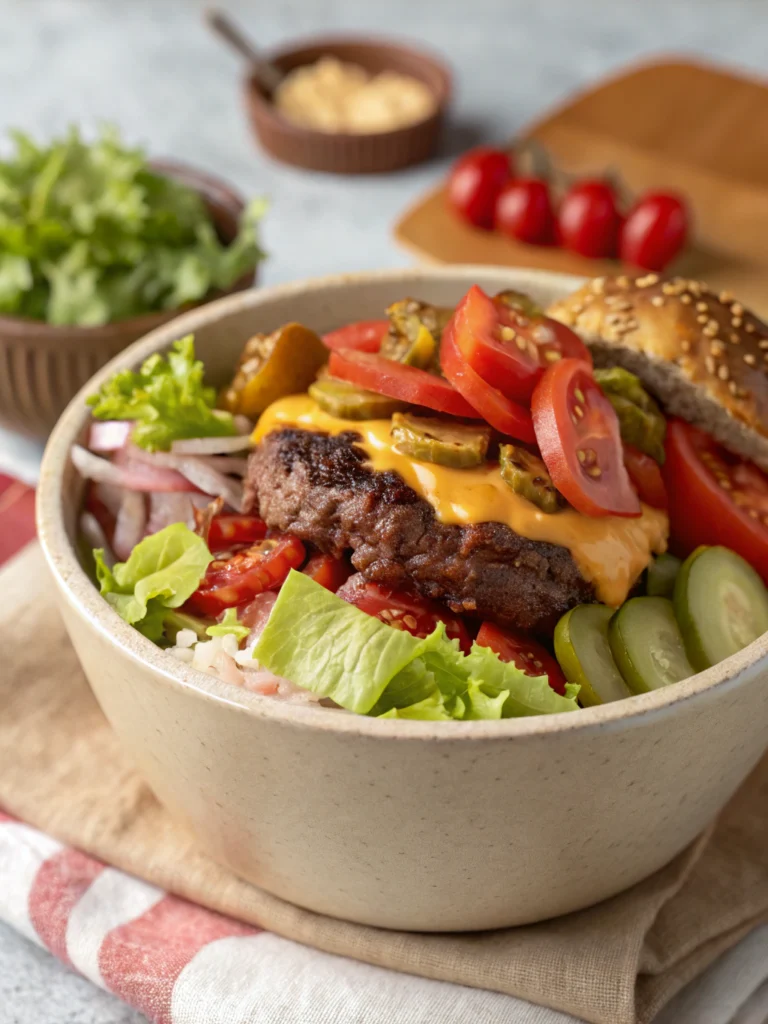 burger bowls