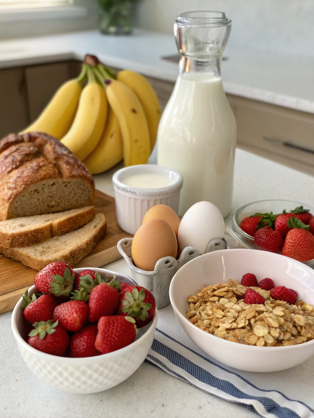 easy breakfast ingredients
