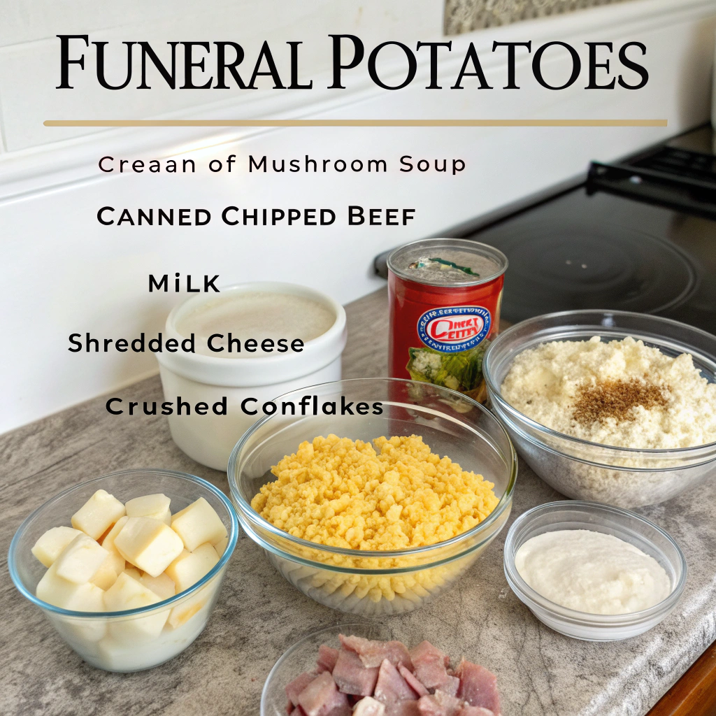 funeral potato recipe ingredients