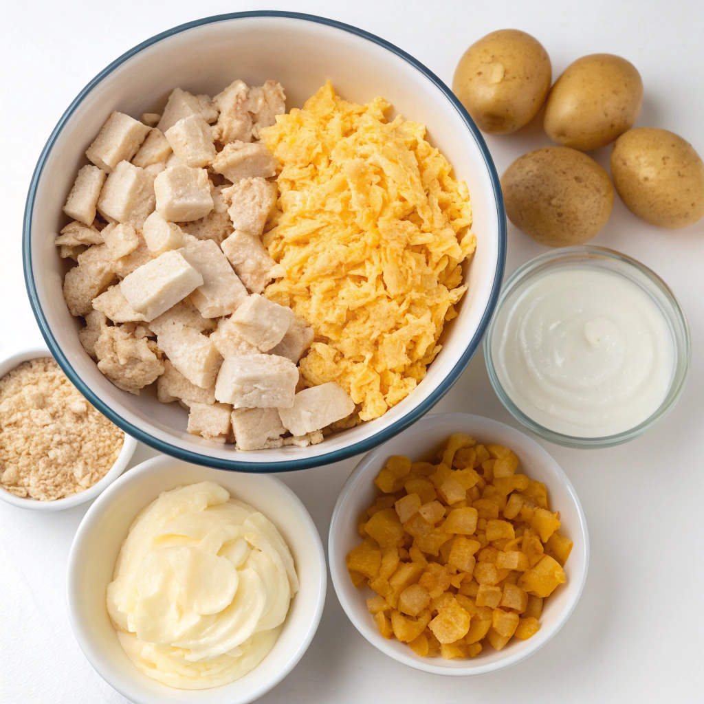 funeral potatoes recipe ingredients