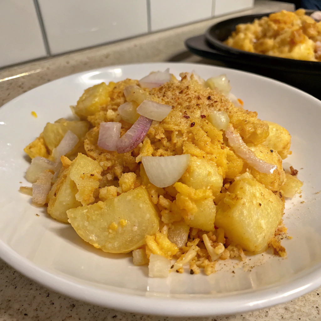 funeral potatoes recipe without corn flakes ingredients