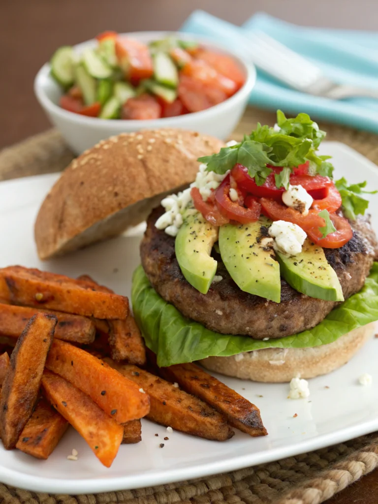 healthy burger recipes