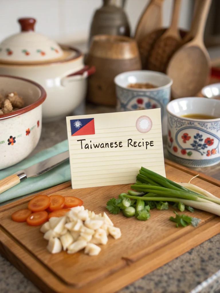 recipe from taiwan