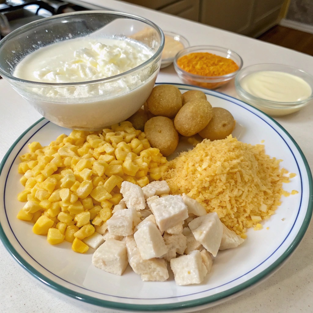 recipe funeral potatoes ingredients