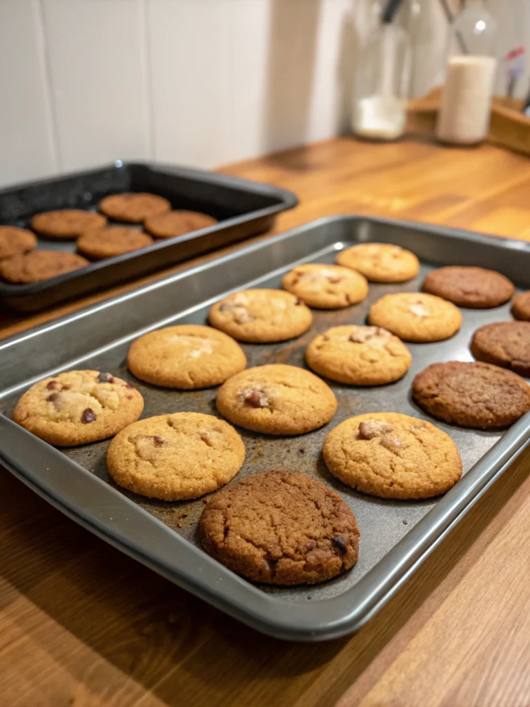 baking cookies