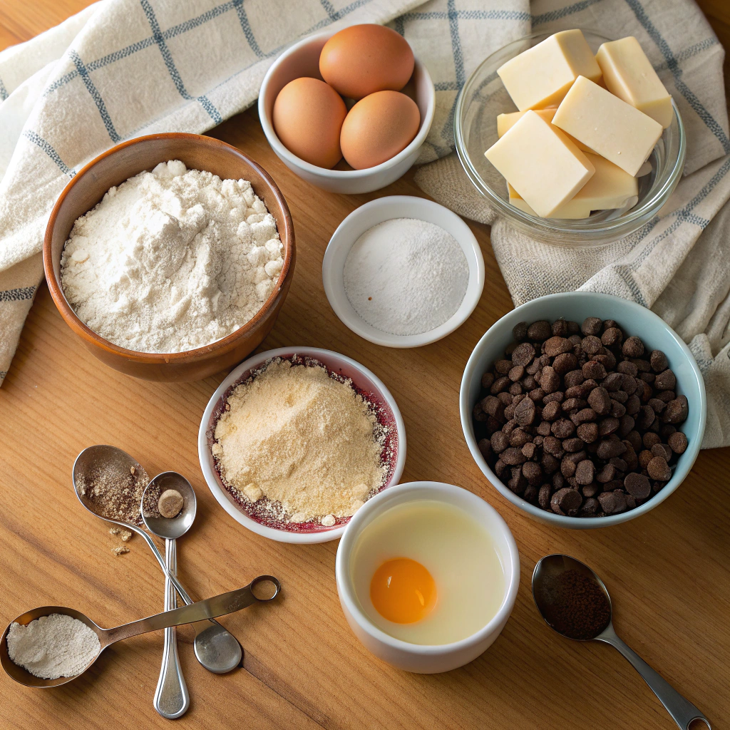 baking cookies ingredients