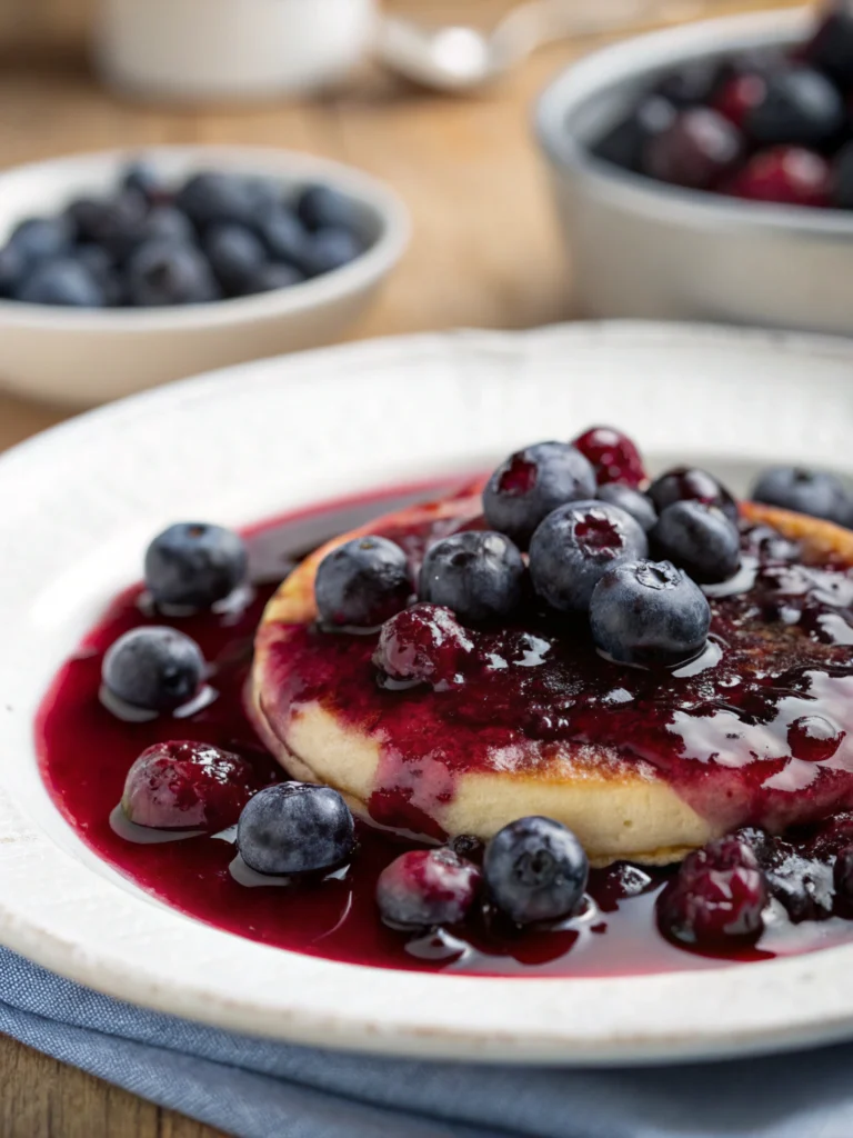 blueberry syrup