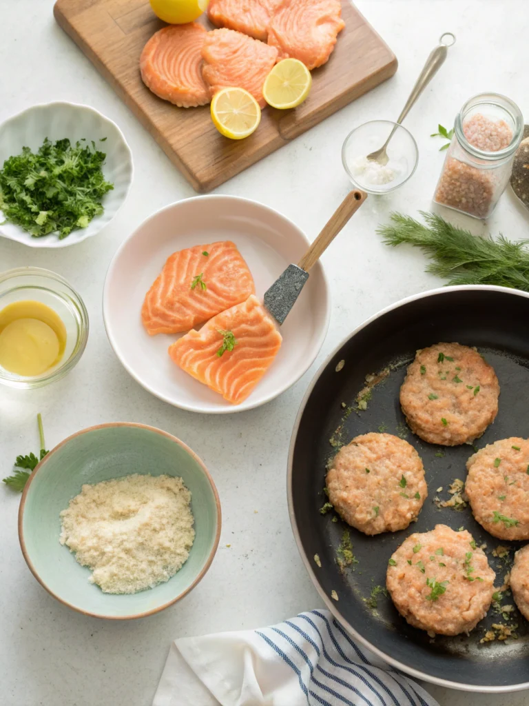 how to make salmon patties