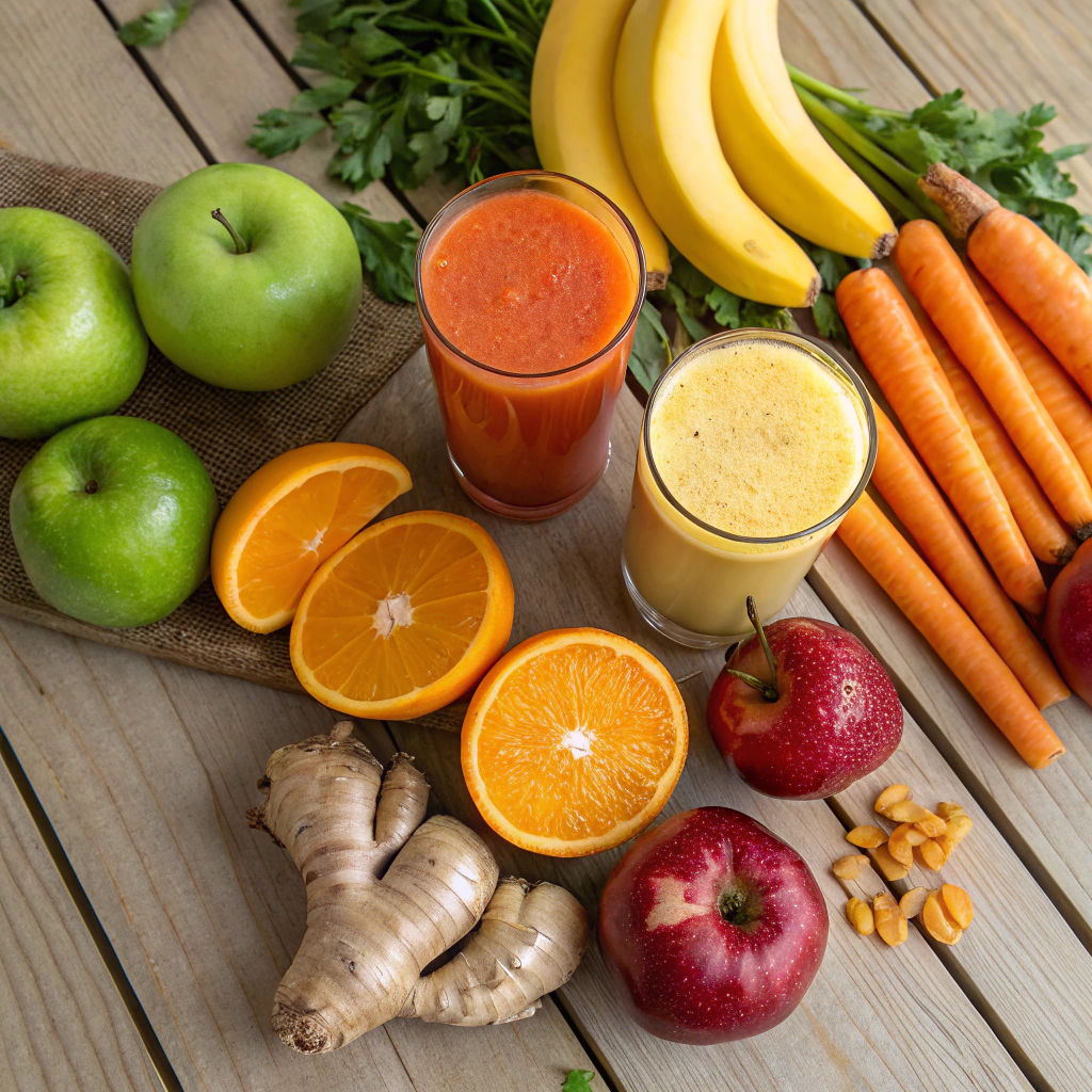 juice recipes ingredients