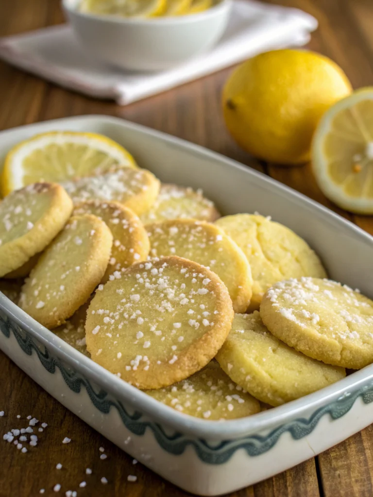 lemon sugar cookies
