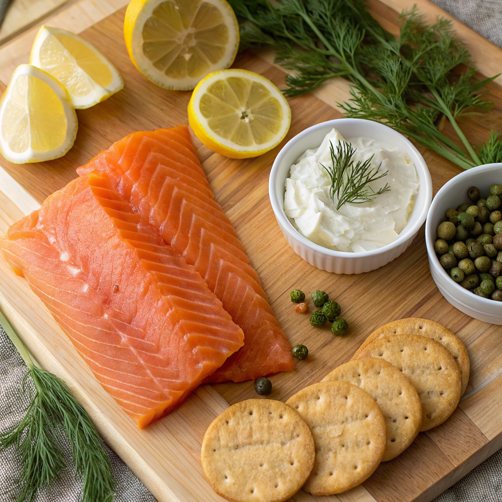 smoked salmon recipes ingredients
