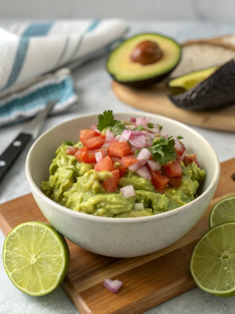 4 ingredient guacamole recipe