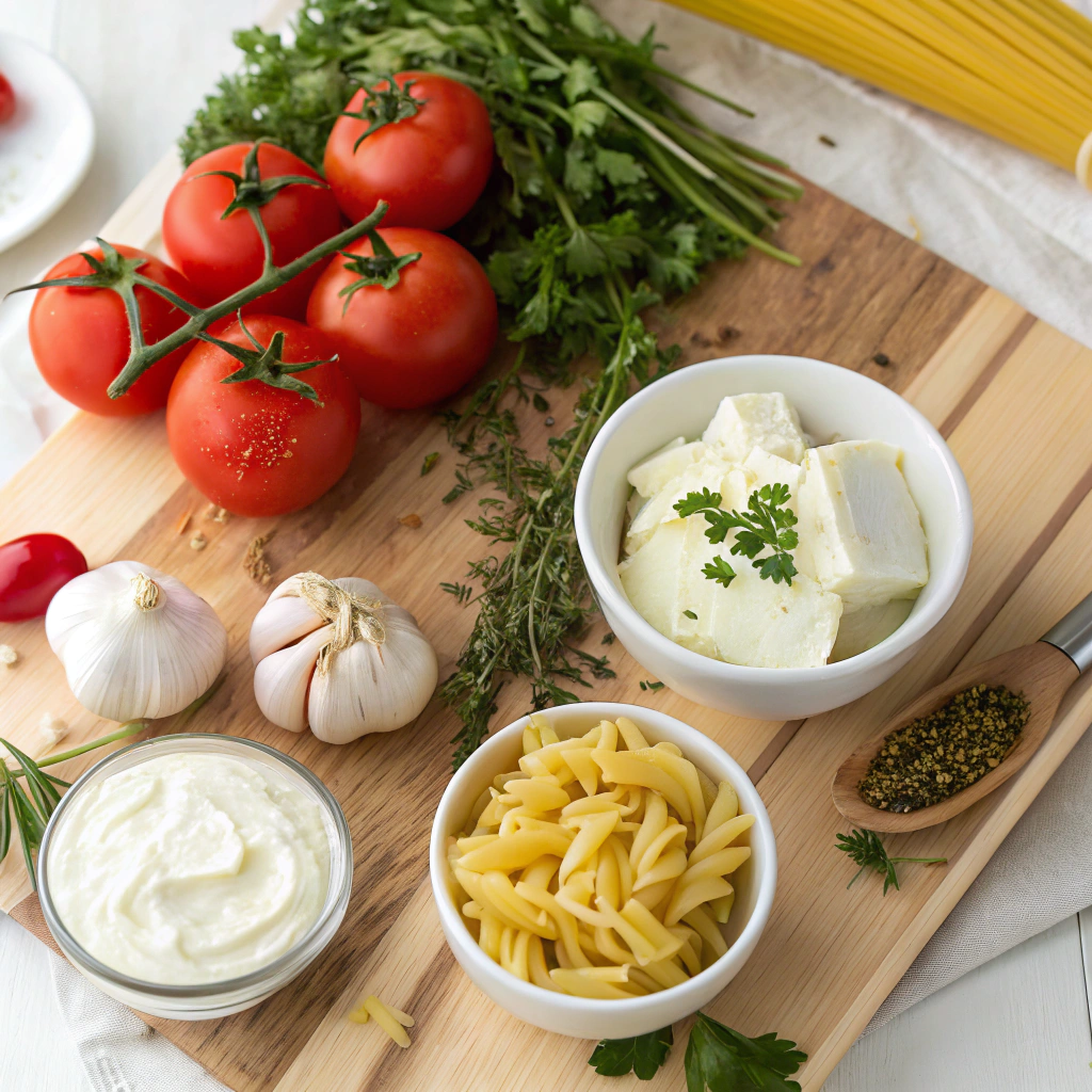 creamy pasta recipes ingredients