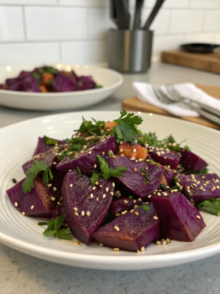 purple sweet potato recipe